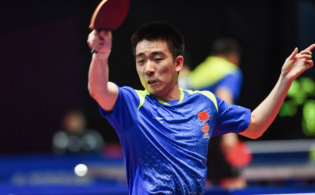 波兰队鏖战瑞典队，张继科关键制胜